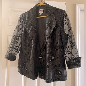 Ladies dressy bling jacket
